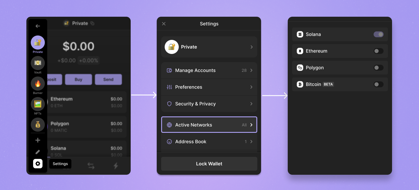 How do I view only the Solana network? – Phantom